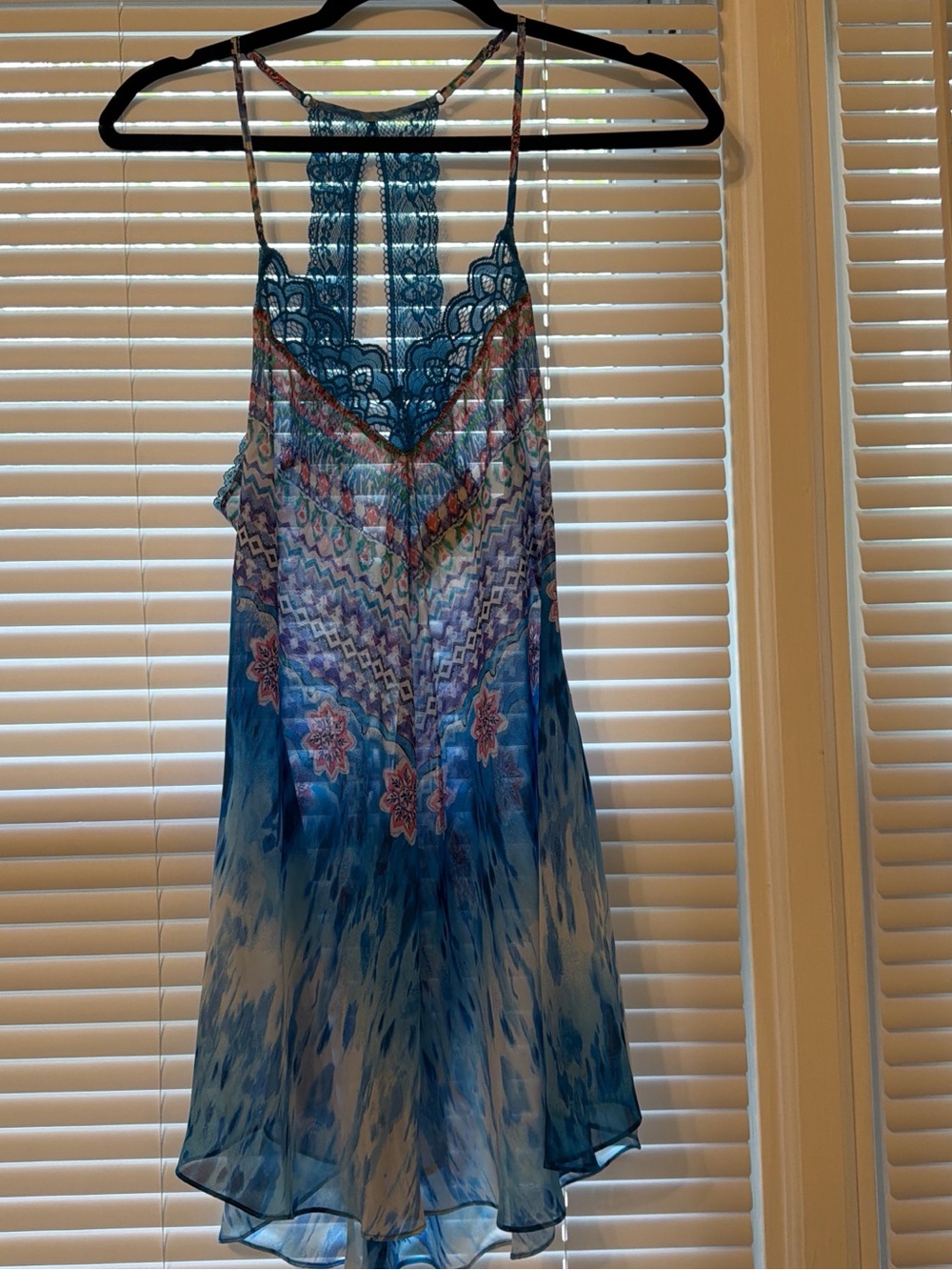 In Bloom Multicolor Floral Sheer Slip